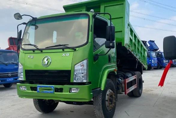 Used SHACMAN SX3310 Mining Dump Truck 4×2 150hp 15.37t Rated Load