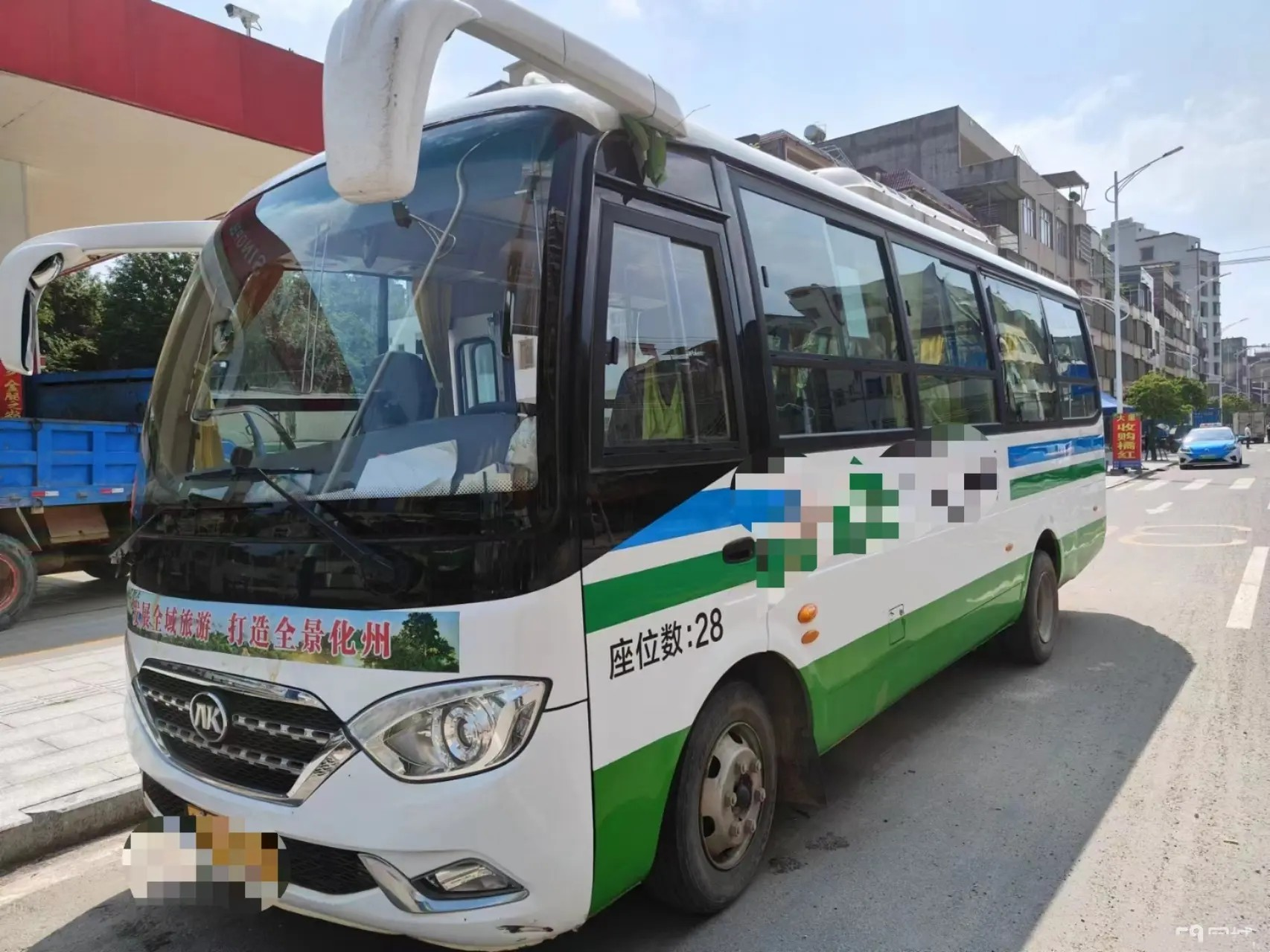 Used Ankai HFF6739 Minibus 28 Seats Weichai Engine 7 Meters 2020